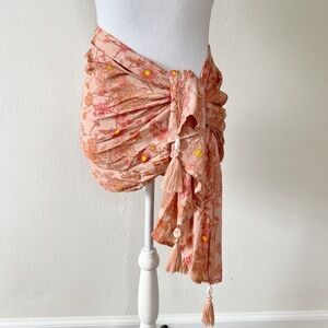 Mila Floral Pink Sarong